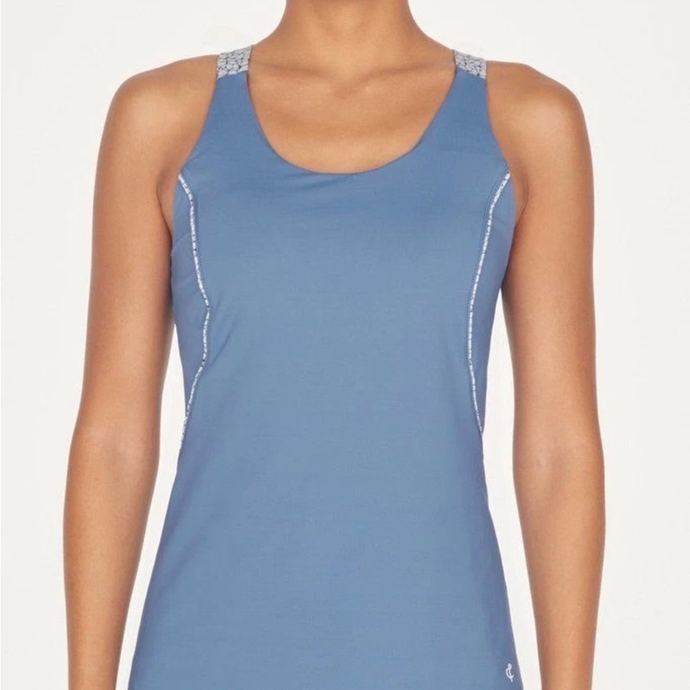 Elegant Blue Women's Tank Top